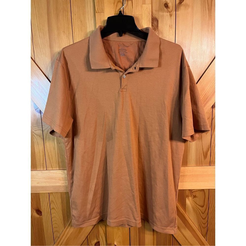 Van Heusen Studio Men's Short Sleeved Polo Shirt Size 2XL (1927)